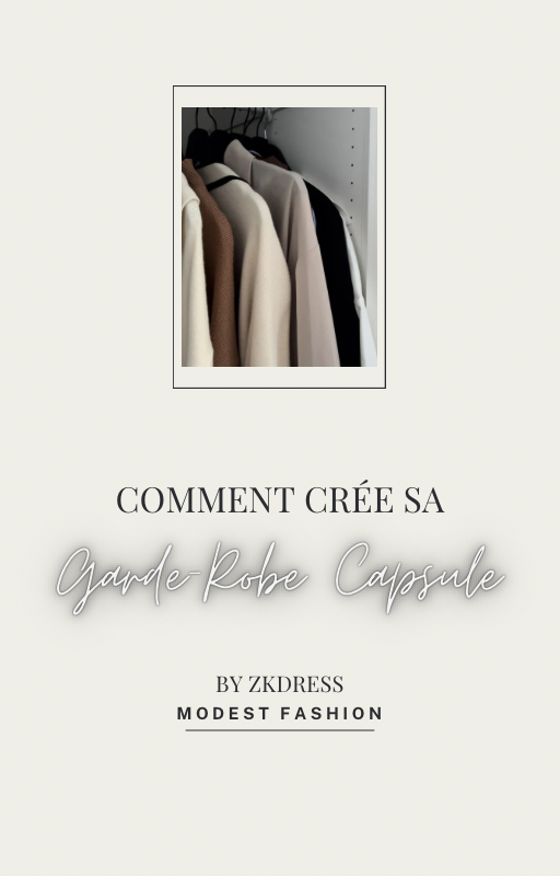 E-BOOK « MA GARDE-ROBE CAPSULE »