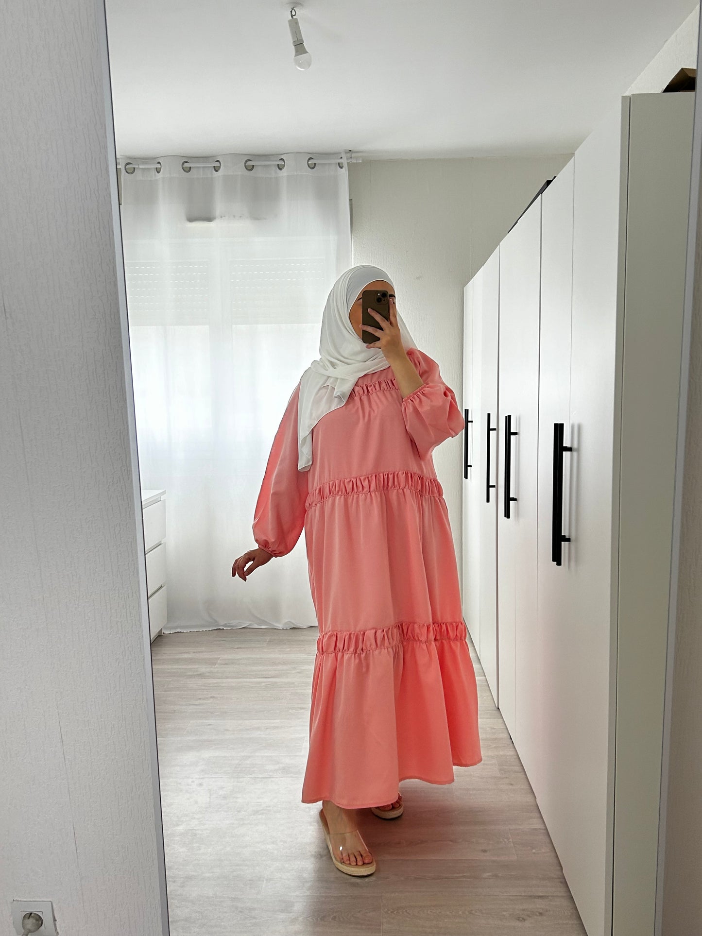 Robe Nur rose